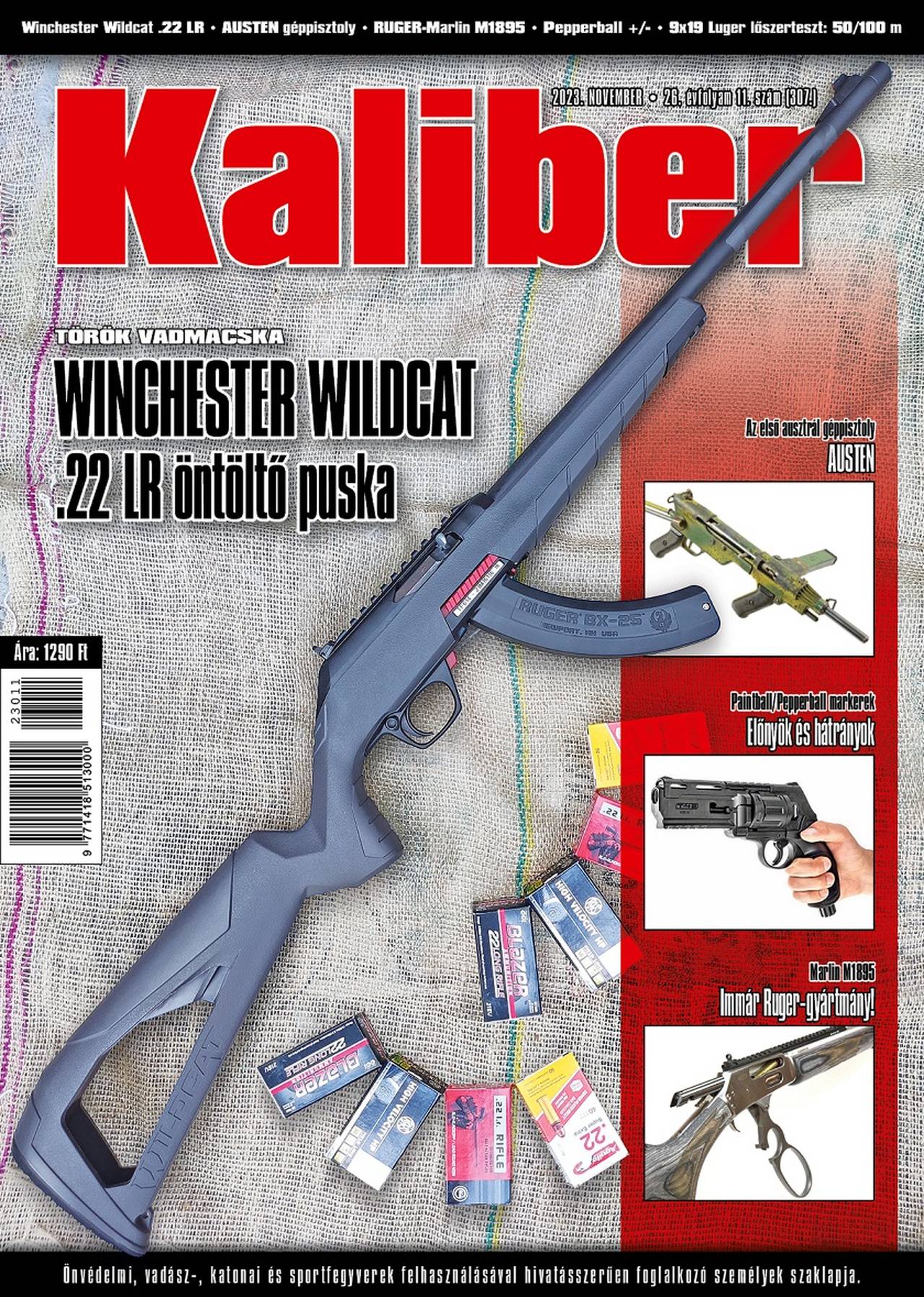 Kaliber Magazin 2023. november (307.)