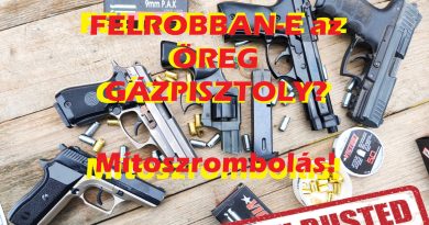FELROBBAN-E az ÖREG GÁZPISZTOLY? Mítoszrombolás! FELROBBAN-E az ÖREG GÁZPISZTOLY? Mítoszrombolás!