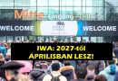 IWA2027: jövőre ÁPRILISBAN lesz, és némi rossz hírek