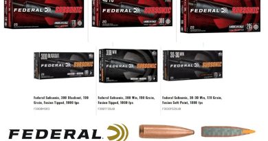 Federal Subsonic – új lőszerek HANGTOMPÍTÓVAL vadászóknak Federal Subsonic – új lőszerek HANGTOMPÍTÓVAL vadászóknak