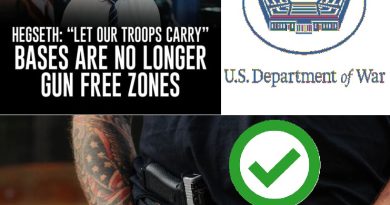 Amerikai haderő: legális lesz privát fegyvert viselni a katonai bázisokon