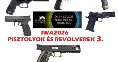 IWA2026 Pisztolyok és revolverek – 3. rész
