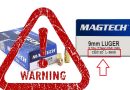 BIZTONSÁGI FIGYELMEZTETÉS ÉS ÖNKÉNTES TERMÉKVISSZAHÍVÁS! Magtech 9×19 – CE0120 / L-8609 BIZTONSÁGI FIGYELMEZTETÉS ÉS ÖNKÉNTES TERMÉKVISSZAHÍVÁS! Magtech 9×19 – CE0120 / L-8609