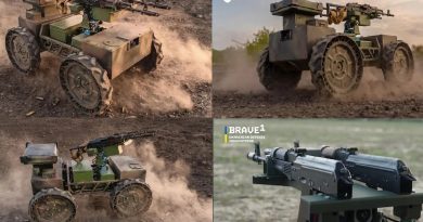 Brave1: költséghatékony UGV robot 2 db Kalasnyikovval