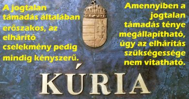 JOGOS VÉDELEM: Mit mondanak a FŐBÍRÓK? 1. rész