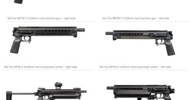Új KelTec PDW-k: KP50/MP50 5,7×28 mm Új KelTec PDW-k: KP50/MP50 5,7×28 mm