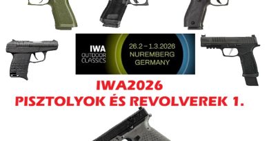 IWA2026 – pisztolyok és revolverek 1. rész