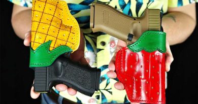 Falco Holsters: ANANÁSZ és EPER mintás fegyvertokok